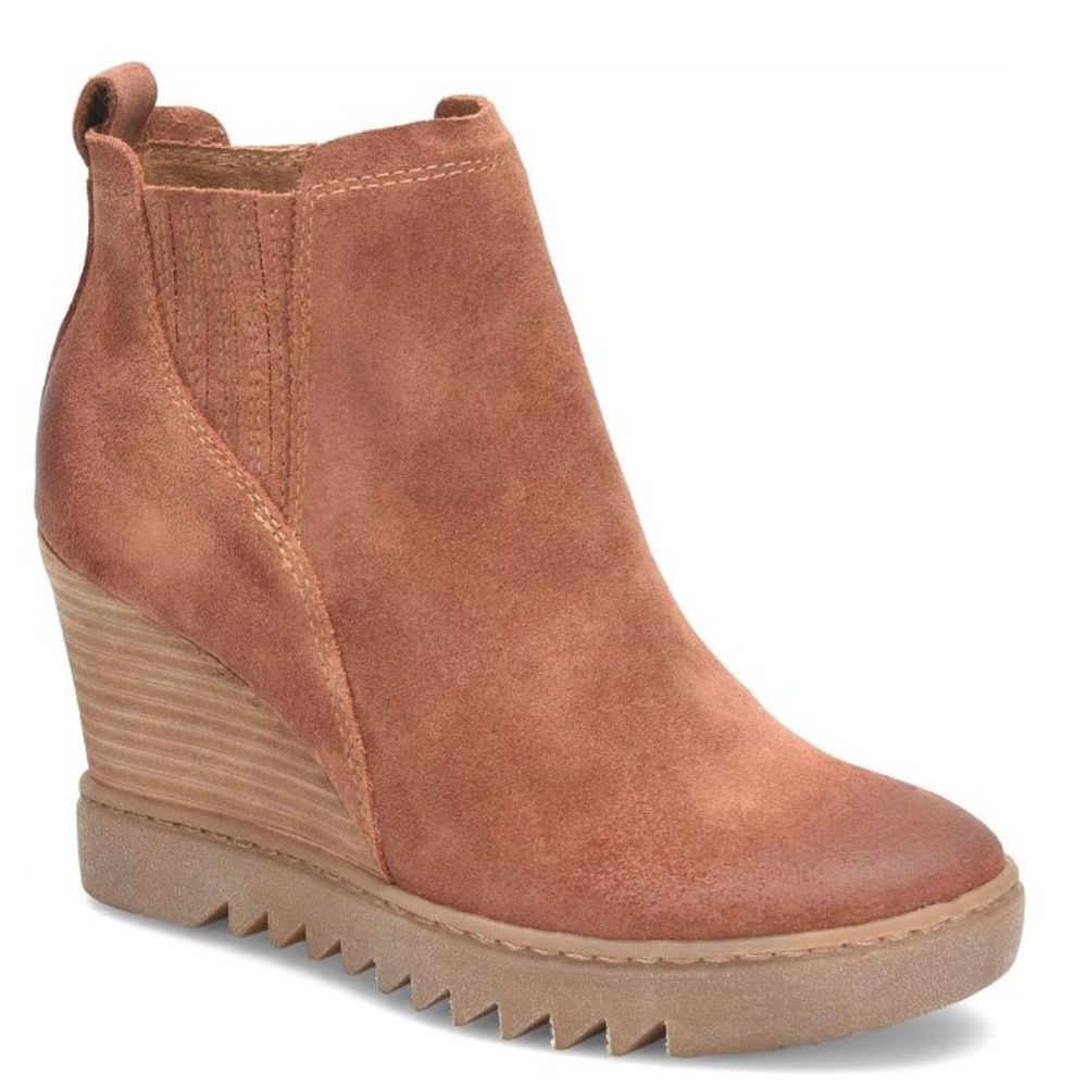 Sofft Tan Ankle Boots